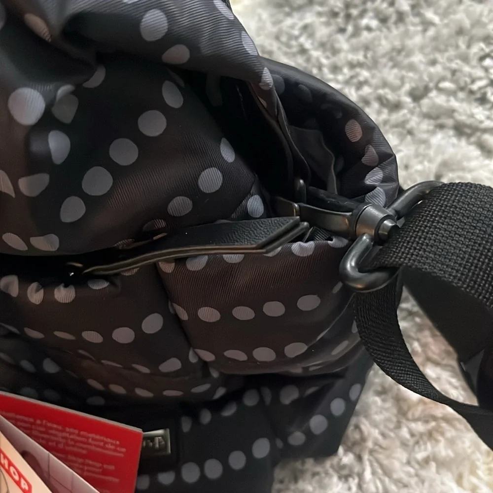 Skip Hop Riverside Ultra Light Diaper Satchel Bag in Cute Polka Dot Design